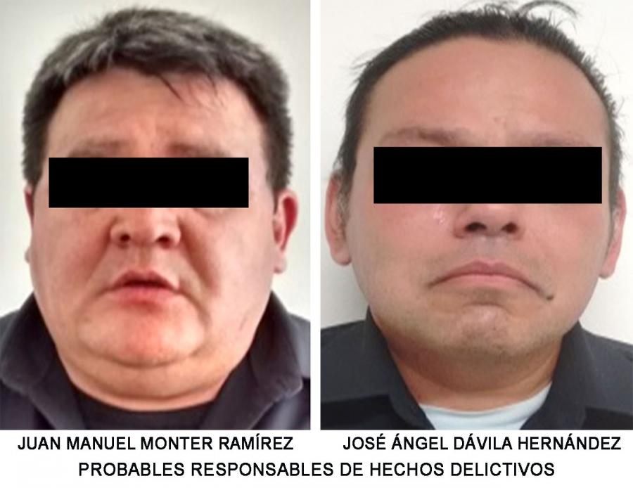 CONSIGNA LA PGJ CAPITALINA A DOS PROBABLES NARCOMENUDISTAS DETENIDOS DURANTE CATEO