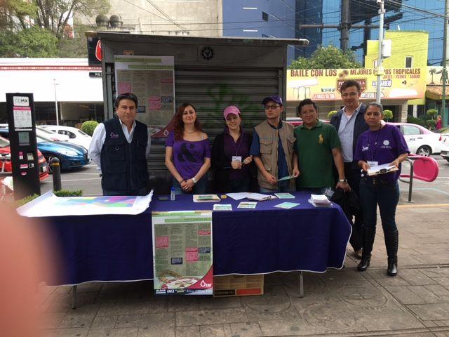 Realiza IEDF exitosa jornada itinerante de orientación y registro de proyectos de Presupuesto Participativo en calle