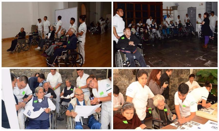 Personas con demencia senil fueron tras sus recuerdos en el Laboratorio Arte Alameda