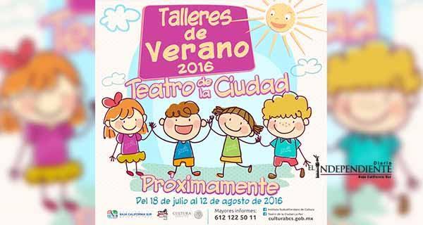 Baja California Sur prepara Talleres de Verano en el Teatro de la Ciudad en La Paz