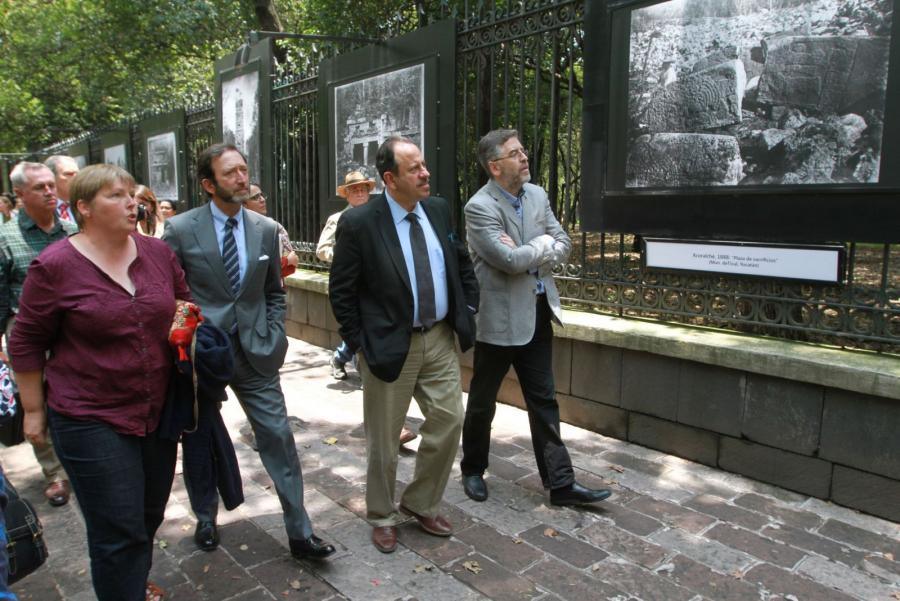 Arte fotográfico y arqueología de Teobert Maler, en la Galería Abierta de las Rejas de Chapultepec