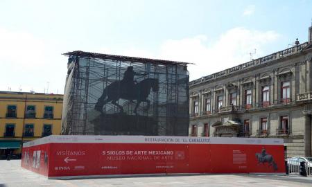 EL INAH RECIBE EL CABALLITO PARA SU RESTAURACIÃ“N