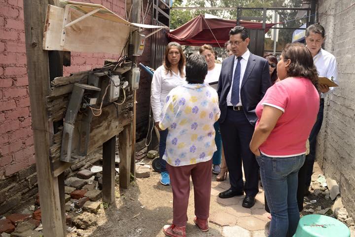 JEFE DELEGACIONAL RECIBE DEMANDA CIUDADANA EN MATERIA DE VIVIENDA, SERVICIOS Y SEGURIDAD