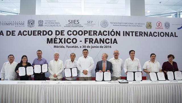 Yucatán participa en acuerdo de cooperación internacional