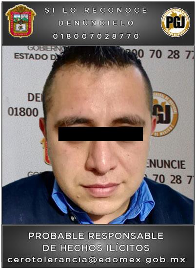 Aprehende PGJEM a un presunto violador en Nezahualcóyotl