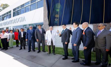 Inauguran edificio de posgrado de la Facultad de odontologÃ­a: JHC