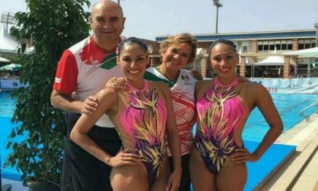 Dueto mexicano de nado sincronizado, cuarto en torneo Infantas de EspaÃ±a