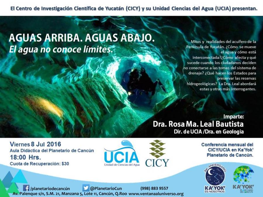 EL PLANETARIO DE CANCÚN KA’ YOK’ ANUNCIA LA IMPARTICIÓN DE DOS CONFERENCIAS Y UN TALLER