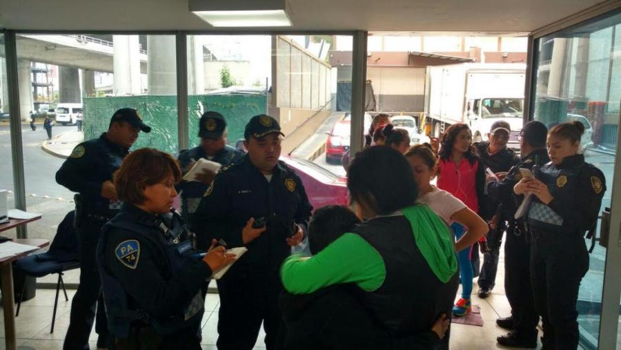 POLICÍAS DE LA SSP-CDMX LOCALIZAN A MENOR EXTRAVIADO