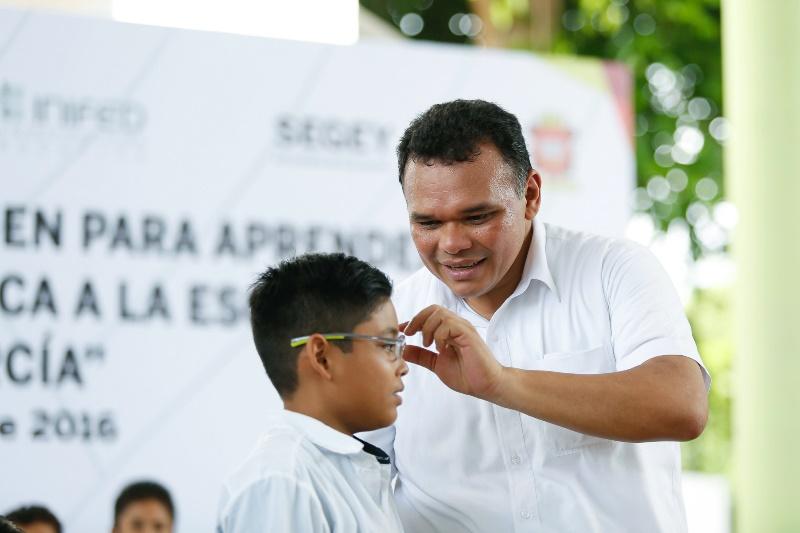 Niños del sur de Yucatán podrán aprender mejor