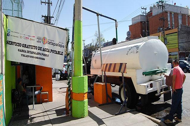EFECTOS NEGATIVOS MÍNIMOS POR SUSPENSIÓN EN ABASTO DE AGUA EN ZONA ORIENTE DE IZTAPALAPA