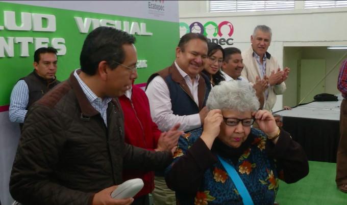 Mejoran la salud visual de 38 mil personas en Ecatepec