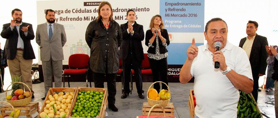 Ofrecemos certeza jurídica a locatarios de mercados
