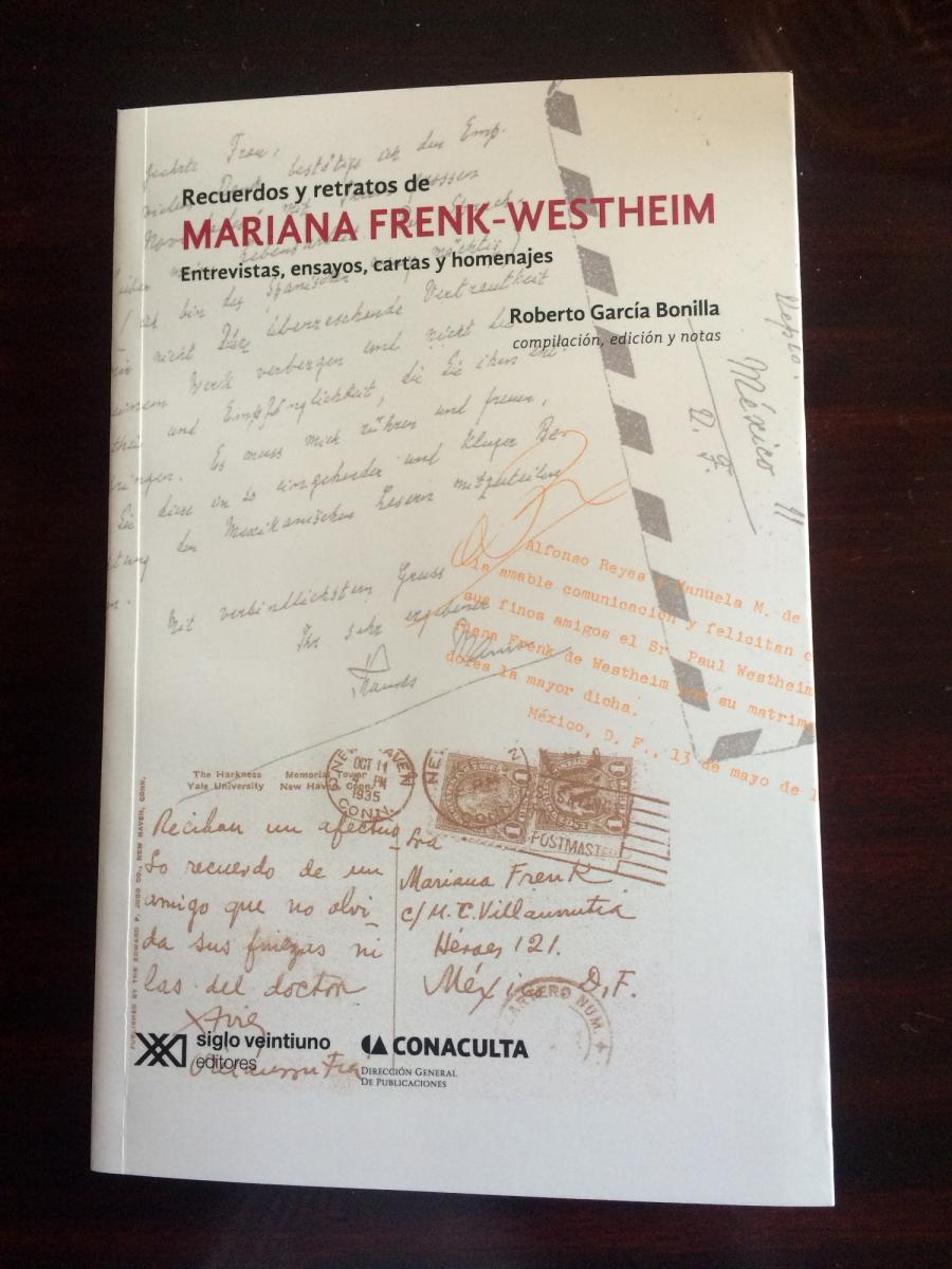 Mariana Frenk-Westheim, la conquista del espíritu por el lenguaje