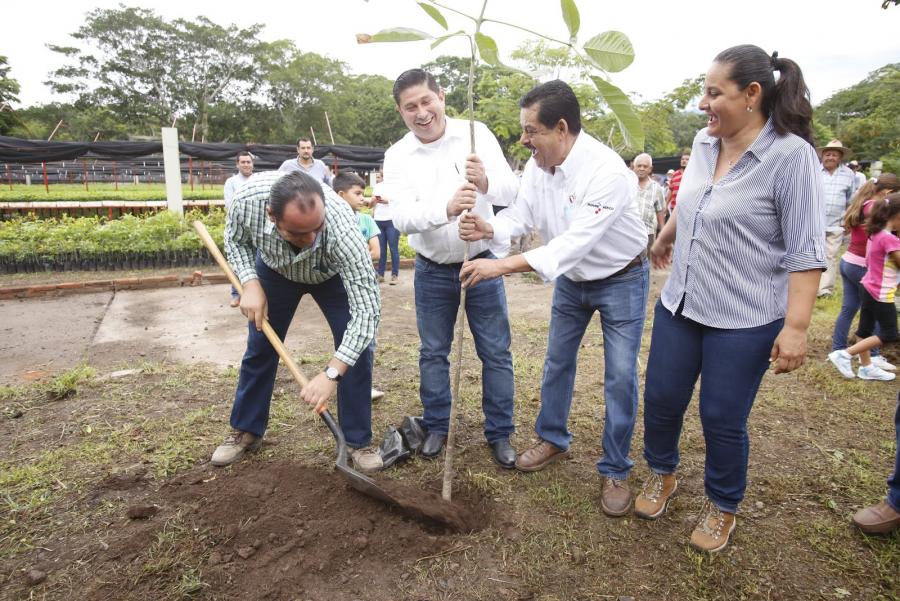 Entrega Gobierno Estatal a ayuntamientos plantas para campaña de reforestación 2016