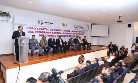Llama Gobernador a concretar transferencia de tecnologÃ­a para el desarrollo de MichoacÃ¡n