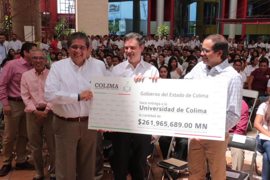 Paga JIPS 262 millones a U de C que el gobierno le adeudaba
