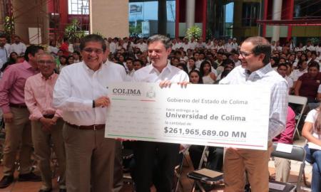 Paga JIPS 262 millones a U de C que el gobierno le adeudaba