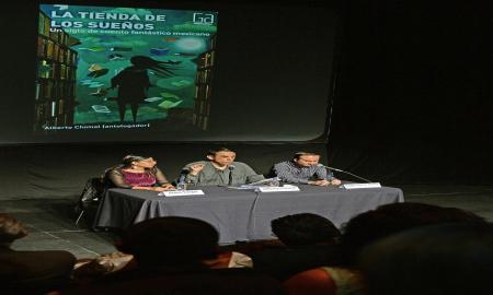 Presentan el libro La tienda de los sueÃ±os. 100 aÃ±os de cuento fantÃ¡stico mexicano