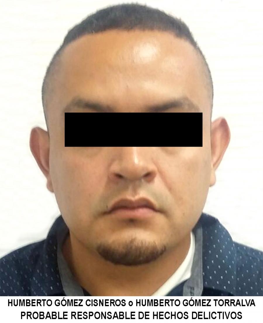 CUMPLIMENTA LA PGJ CAPITALINA ORDEN DE APREHENSIÓN A PROBABLE HOMICIDA