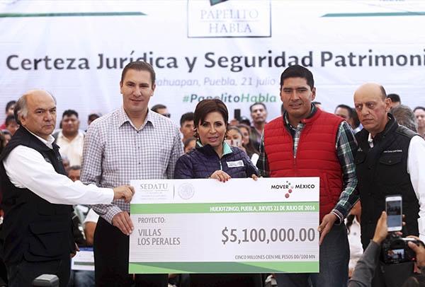 El trabajo coordinado permite a Puebla avanzar en el combate a la pobreza: Moreno Valle