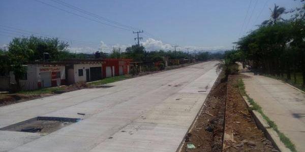 Sin contratiempos, construcción del Nuevo Bulevard de Ruiz: Gobierno