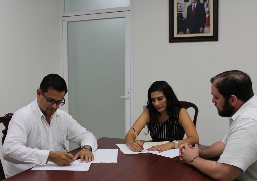 Firman convenio DIF Estatal y Sejuv