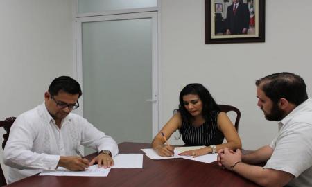 Firman convenio DIF Estatal y Sejuv