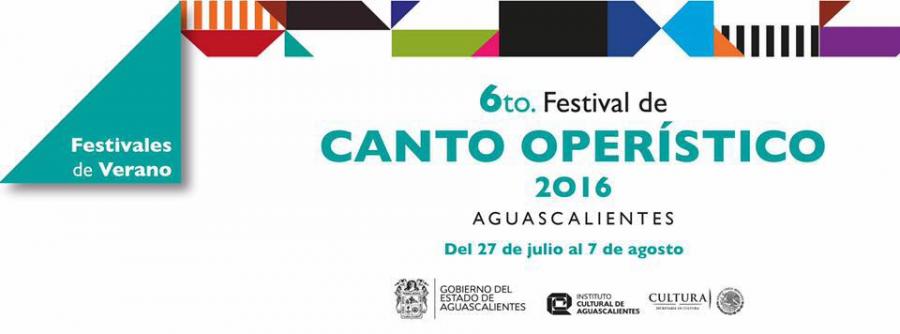 Todo listo para el Sexto Festival de Canto Operístico Aguascalientes 2016