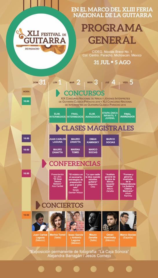 El Festival de Guitarra de Paracho reunirá a músicos, lauderos, jóvenes e investigadores en Michoacán