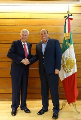 Gestiona Rubén Moreira más infraestructura en SCT