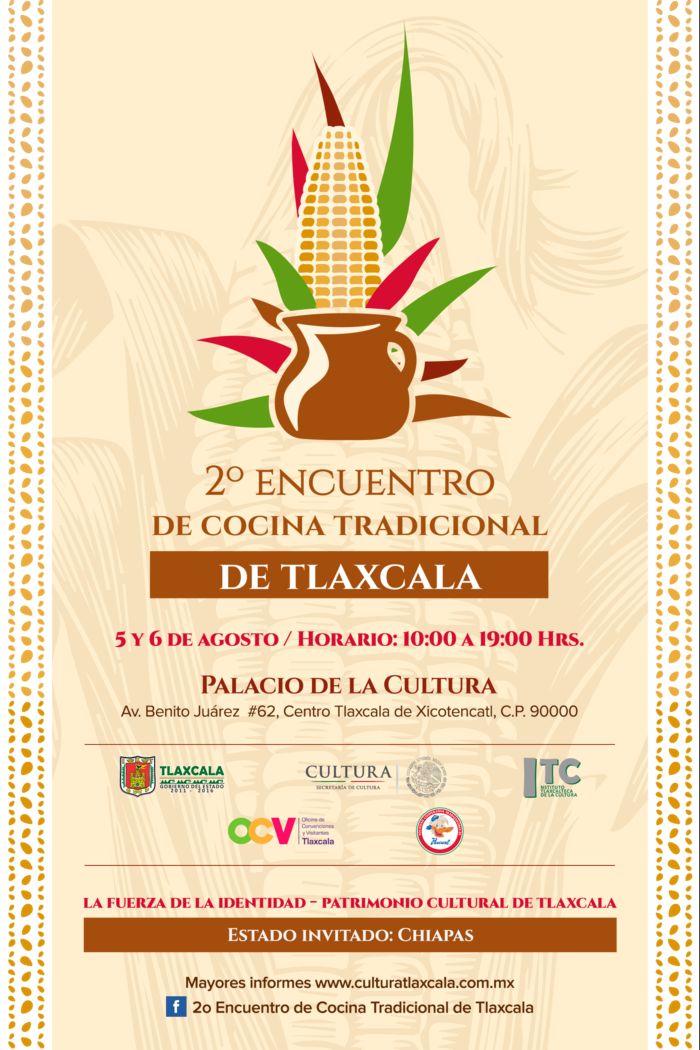 Con buen sabor de boca iniciará el Segundo Encuentro de Cocina Tradicional de Tlaxcala