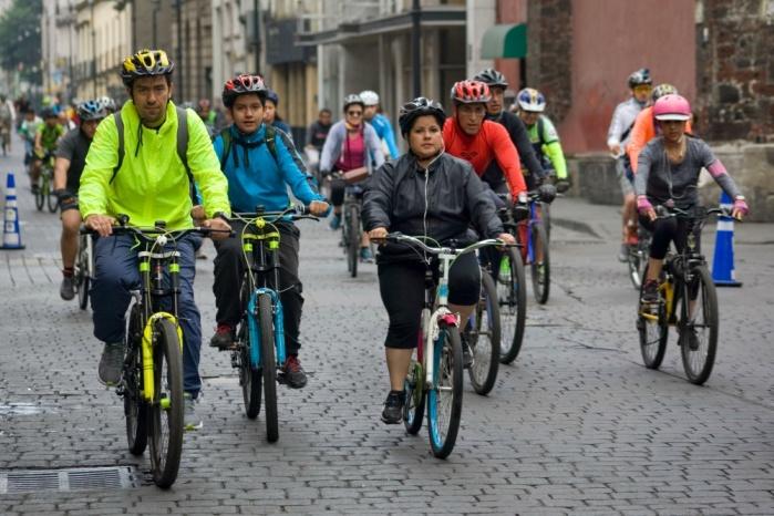 Disfrutan de Ciclotón CDMX