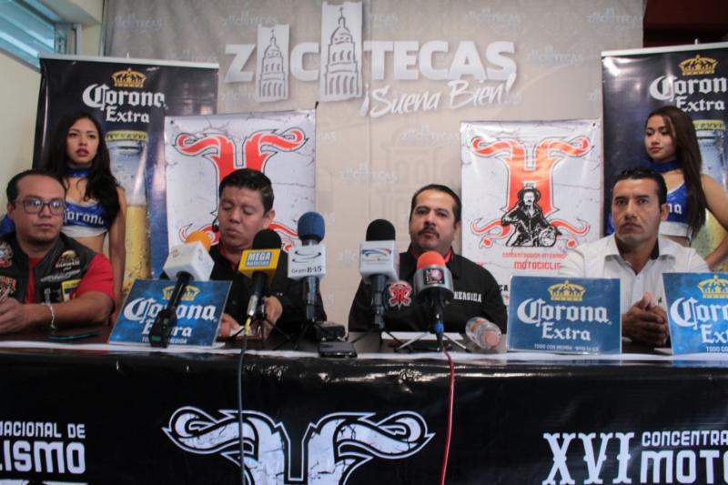 Reunirá Zacatecas a más de 4 mil motociclistas en concentración internacional