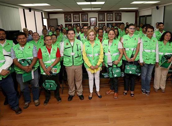 Fortalece DIF Chiapas su Unidad Interna de Protección Civil