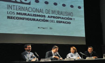 Reflexionan sobre la creaciÃ³n pictÃ³rica en espacios monumentales en el siglo XX y las tendencias actuales