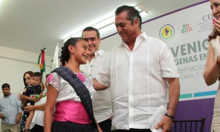 Llama niÃ±a indÃ­gena a combatir la apatÃ­a ciudadana