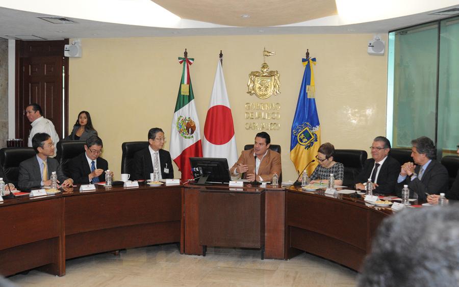 Capta Gobernador interÃ©s de japoneses para invertir en Jalisco