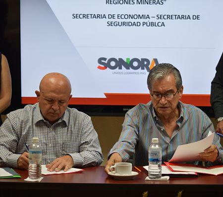 Convenio de Coordinación Estatal de Seguridad Pública en las Regiones Mineras