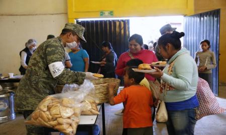 Sedesol apoya la recuperaciÃ³n de las comunidades afectadas por la tormenta Earl