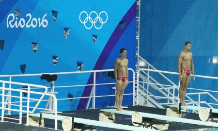 Rommel Pacheco y Jahir Ocampo, quinto lugar de trampolÃ­n sincronizado en RÃ­o 2016