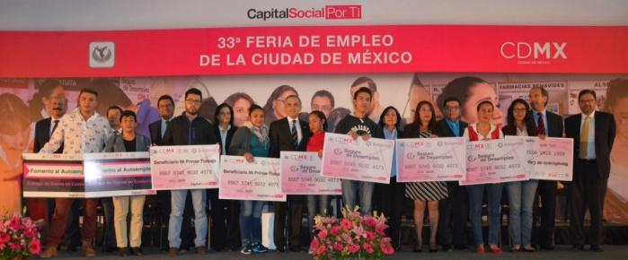 Inaugura Jefe de Gobierno 33Aa Feria del Empleo de la Ciudad de México