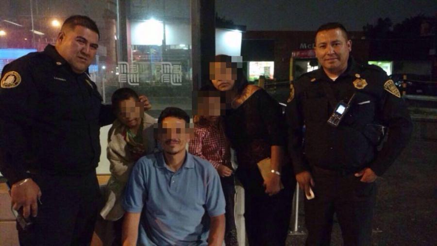 LOCALIZAN POLICÍAS DE LA SSP-CDMX A DOS MENORES EXTRAVIADOS