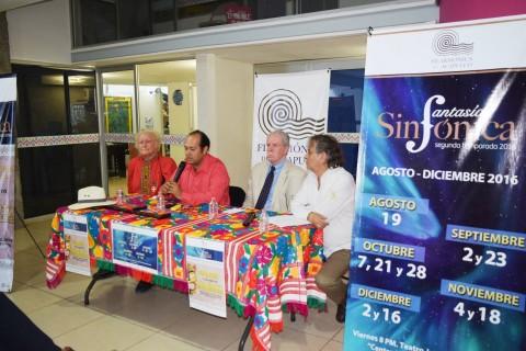 Anuncia la Orquesta Filarmónica de Acapulco programa de la II Temporada 2016 a€œFantasía Sinfónicaa€