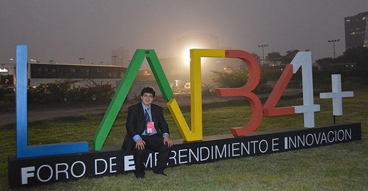 Participa estudiante en foro de emprendimiento latinoamericano