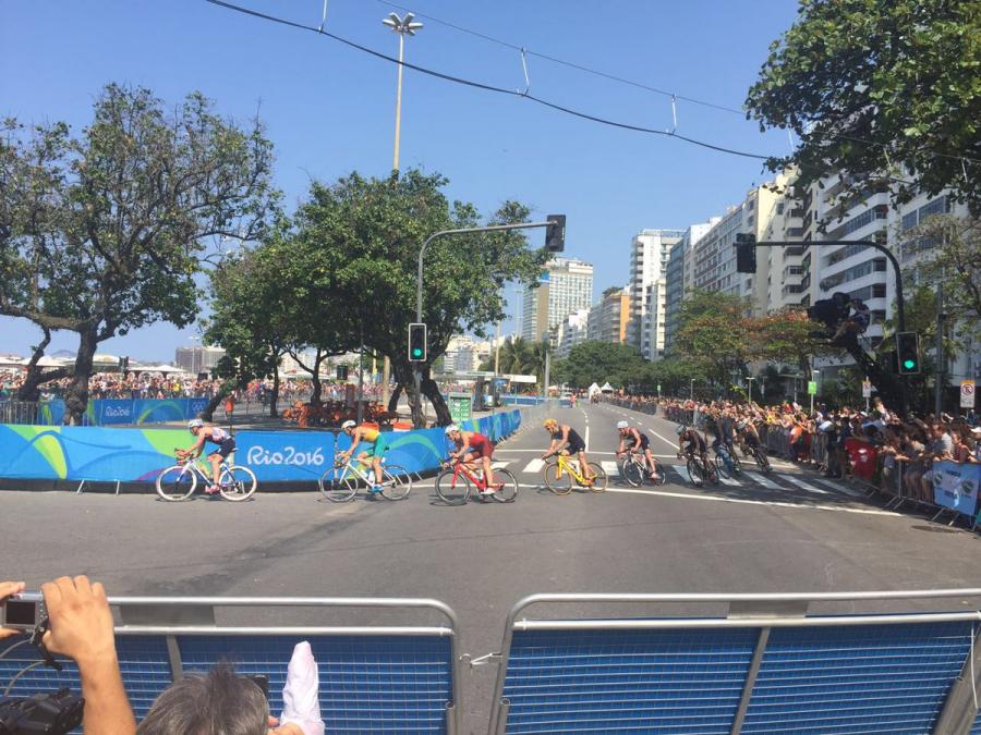 Crisanto Grajales, mejor nacional en prueba de triatlón en Río 2016