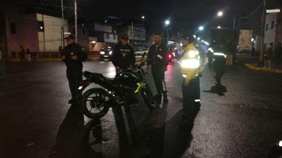 OPERATIVO RUBIK DE LA SSP-CDMX SANCIONA A 26 CONDUCTORES EN PERALVILLO