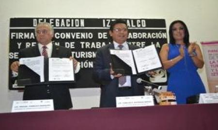 ENTREGA SECTUR CDMX DIAGNÃ“STICO A LA DELEGACIÃ“N IZTACALCO, Y FIRMA CONVENIO DE COLABORACIÃ“N