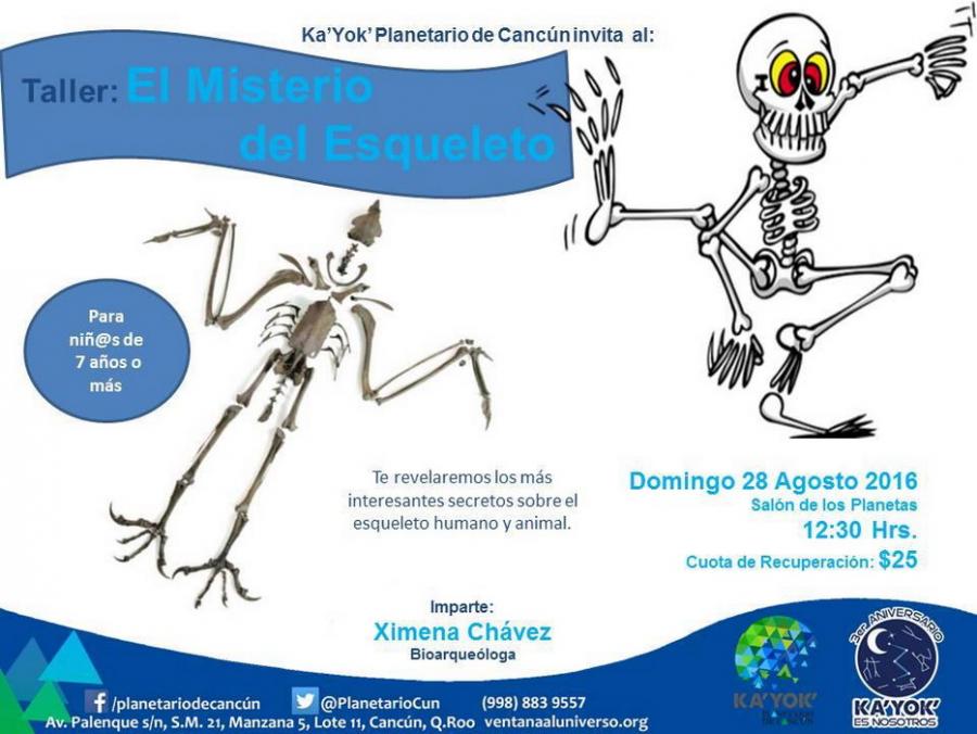 EL PLANETARIO DE CANCÚN KA’ YOK’ ANUNCIA TALLER, PROGRAMACIÓN Y HORARIO DE TEMPORADA