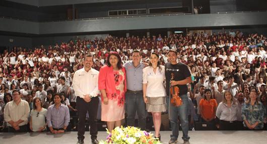 REALIZA GOBIERNO DEL ESTADO CONFERENCIA PARA MOTIVAR A LOS JÓVENES EN TEMA DE EMPRENDIMIENTO